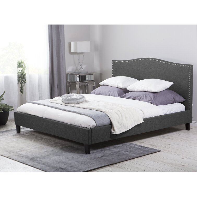 Wayfair white deals bed frame queen